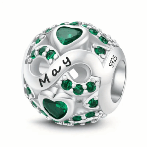 BIRTH 0005 May Birthstone Charm