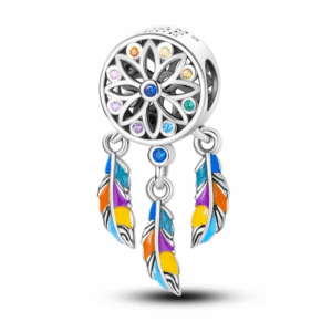 BOHO 0001 Feather Charm