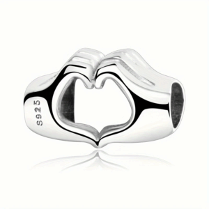 HEART 0004 Hands Heart Charm